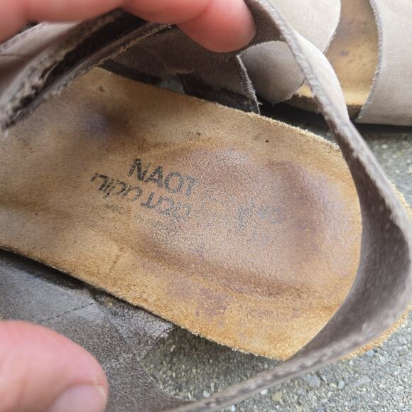 Naot Kayla Womens EU Sz 40, US 9 Wedge Sandals Soft Leather - Picture 12 of 12